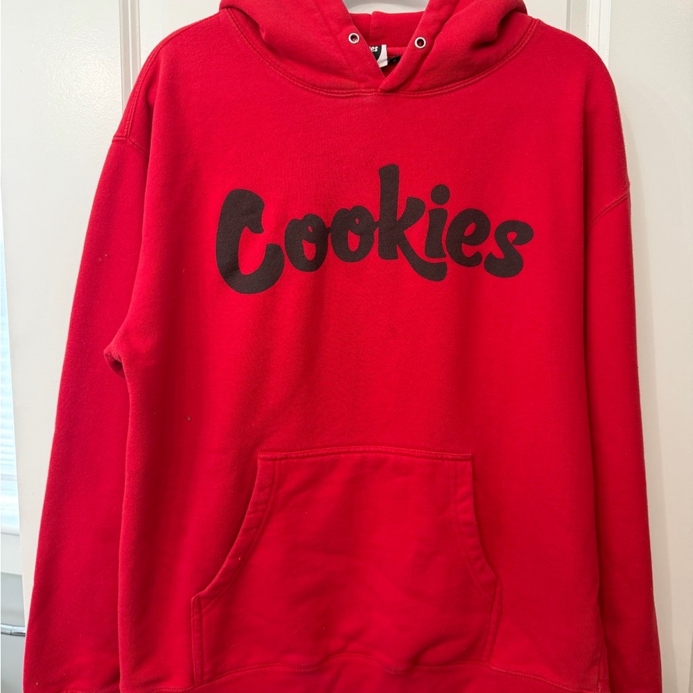 Cookies Red Hoodie for Men